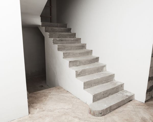 Cement Step Installation in Plano
