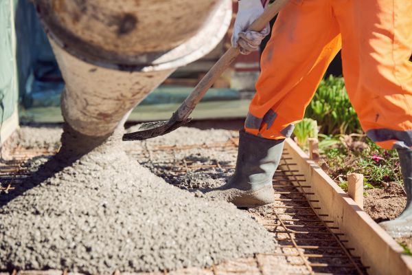 Poured Concrete Installation in Plano