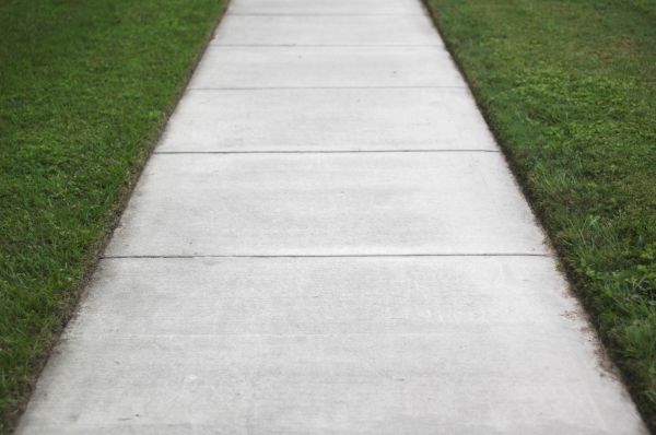 Concrete Path Installation in Plano