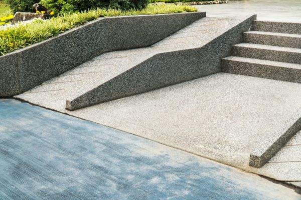 Concrete Ramp Installation in Plano