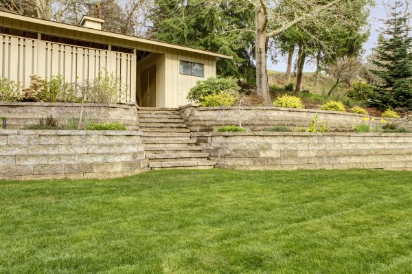 Retaining Wall Construction in Plano