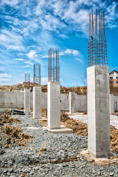 Concrete Footer Pouring in Plano