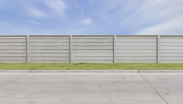Concrete Fence Installation in Plano