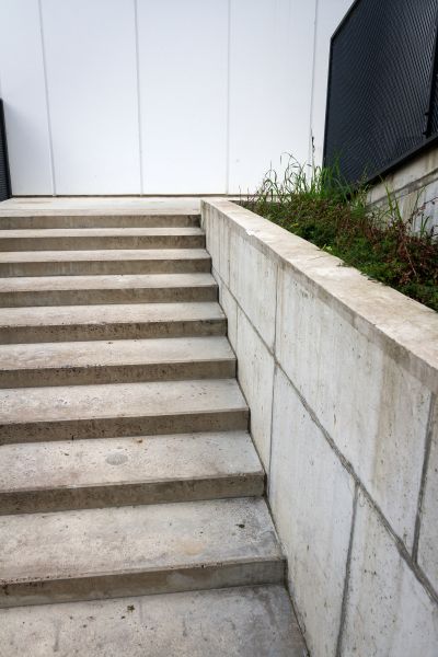 Cement Stair Installation in Plano