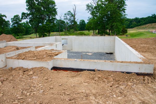 Basement Foundation Pouring in Plano
