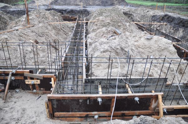 House Footing Construction in Plano