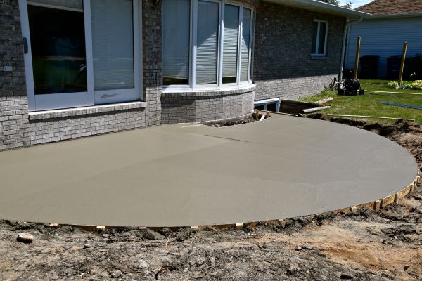 Deck Concrete Construction in Plano