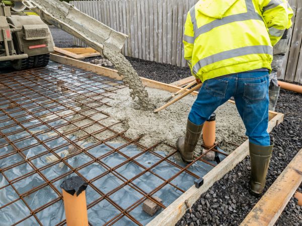 Basement Slab Pouring in Plano