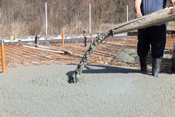 Pole Barn Slab Pouring in Plano