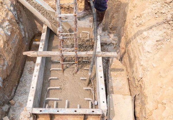 Cement Foundation Pouring in Plano