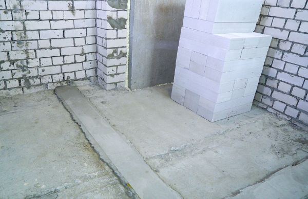 Basement Concrete Construction in Plano