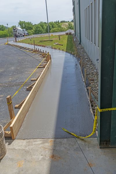 Concrete Sidewalk Paving in Plano