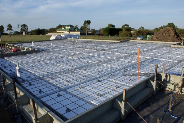 Barn Pad Construction in Plano