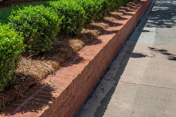 Retaining Wall Installation in Plano