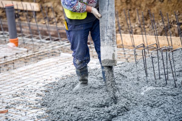 Cabin Foundation Pouring in Plano