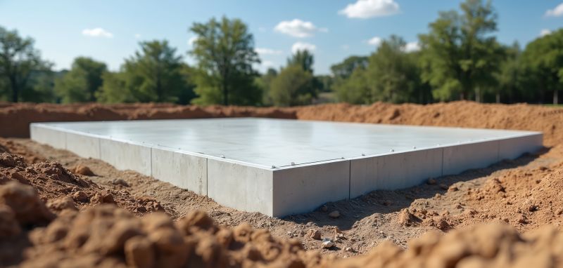 Concrete Foundation Installation detail